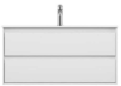 Тумба под умывальник подвесная Isvea Pro 100 белый 21MG1001100I