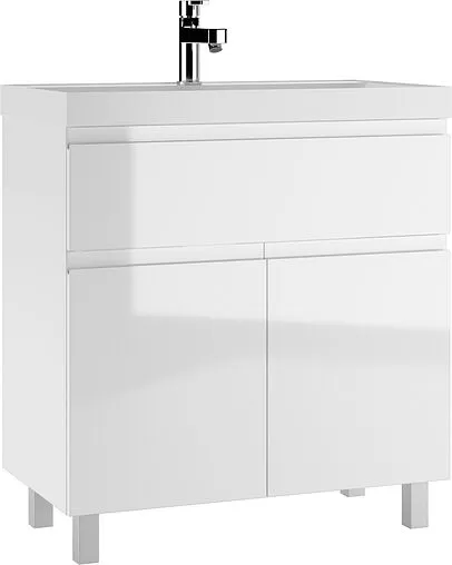 Тумба-умывальник напольный Домино Graffo 80 белый DGr2425T+4670142930020