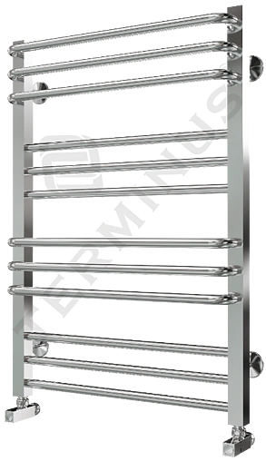 Полотенцесушитель водяной лесенка Terminus Соренто П12 500х756 полированная сталь 4620768882326