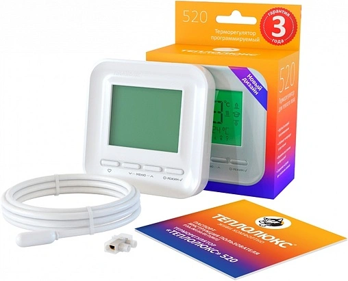 Терморегулятор Теплолюкс 520 белый 100035575700