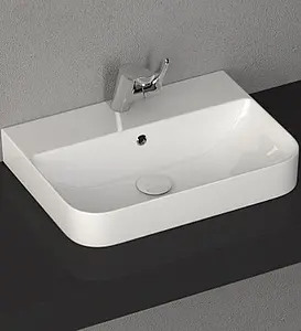 Раковина ISVEA Sott'Aqua 57 белый 10SQ50057SV, 1