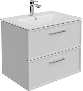 Тумба под умывальник подвесная Kerama Marazzi Piano Classic 65 ясень белый PIA.CL.65\WHT.M, 1