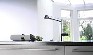 Смеситель для кухни с выдвижным изливом Grohe K7 хром 32176000 Смеситель для кухни с выдвижным изливом Grohe K7 хром 32176000, 3