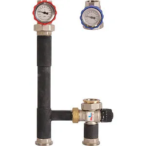 Насосный модуль с термостатическим смесительным клапаном 1½&quot;н х 1&quot;в Rommer RDG-0002-002501 без насоса, 1