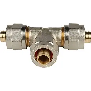 Тройник компрессионный соединительный 16мм x 16мм x 16мм Stout SFS-0009-000016 Тройник компрессионный соединительный 16мм x 16мм x 16мм Stout SFS-0009-000016, 5