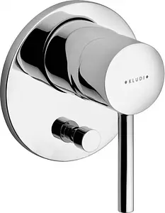 Смеситель для ванны скрытого монтажа Kludi Bozz хром 387160576 Смеситель для ванны скрытого монтажа Kludi Bozz хром 387160576, 1