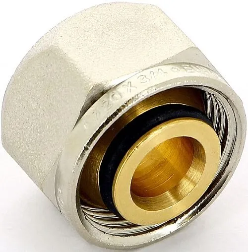 Концовка для металлопластиковых труб ¾&quot;ек x 20x2.0мм Tiemme 1636N 1440003