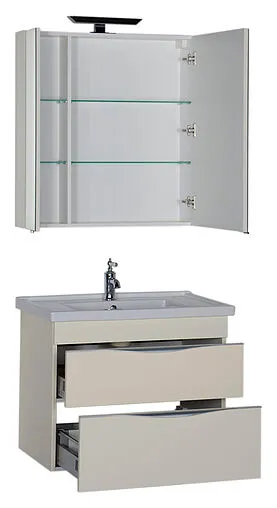 Шкаф-зеркало Aquanet Эвора 80 184008