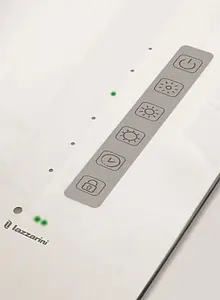 Полотенцесушитель электрический Lazzarini E-Mirrorr 1200x400 500W белый 389296, 4