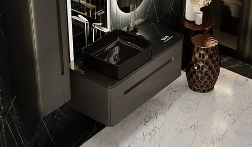 Тумба под умывальник подвесная Jorno Shine 100 с МФУ антрацит Shi.01.100-M/P/A Тумба под умывальник подвесная Jorno Shine 100 с МФУ антрацит Shi.01.100-M/P/A