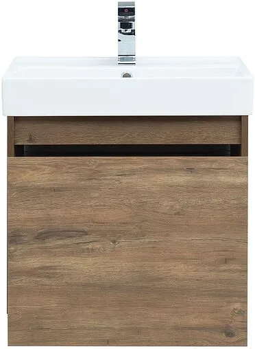 Тумба-умывальник Aquanet Nova Lite 60 дуб рустикальный 00249511+00242905