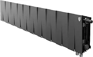 Радиатор биметаллический 20 секций нижнее правое подключение Royal Thermo PianoForte VD 200 Noir Sable RTPNSVDR20020 Радиатор биметаллический 20 секций нижнее правое подключение Royal Thermo PianoForte VD 200 Noir Sable RTPNSVDR20020, 1