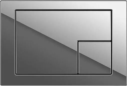 Комплект 6 в 1 Cersanit Carina XL CO DPL EO slim 64441 с кнопкой Corner хром глянцевый