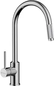 Смеситель для кухни с подключением к фильтру Omoikiri Tamura-BN нержавеющая сталь 4994334, 1