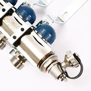 Группа коллекторная с расходомерами 3 отвода 1&quot;в/в x ¾&quot;ек Uni-fitt 440E4303, 5