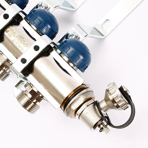 Группа коллекторная с расходомерами 3 отвода 1&quot;в/в x ¾&quot;ек Uni-fitt 440E4303