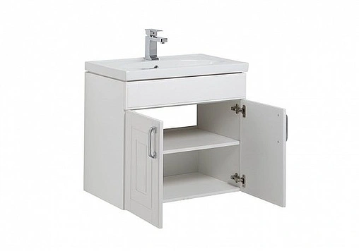 Тумба под умывальник Aquanet Рондо 70 белый 00189153