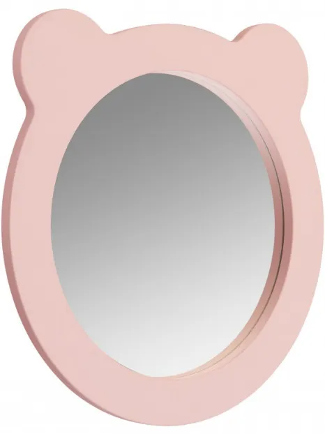 Зеркало Aquaton Каспер Мишка 50 розовый матовый 1A283302CR1E0