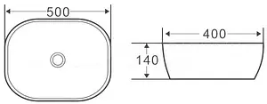 Раковина BelBagno 50 черный матовый BB1302-H301 Раковина BelBagno 50 черный матовый BB1302-H301, 2