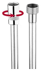 Шланг для душа Bossini Cromolux 175см хром A00167D.030.1 Шланг для душа Bossini Cromolux 175см хром A00167D.030.1