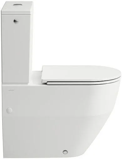 Унитаз-компакт безободковый Laufen Pro Rimless белый 8.2596.2.000.000.1