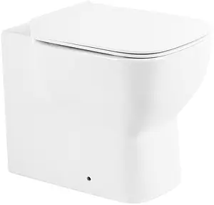 Унитаз приставной BelBagno Vaso белый BB127CB, 1