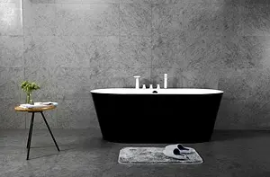 Ванна акриловая отдельностоящая BelBagno 170x80 белый/панель черный матовый BB200-1700-800-NERO Ванна акриловая отдельностоящая BelBagno 170x80 белый/панель черный матовый BB200-1700-800-NERO, 3