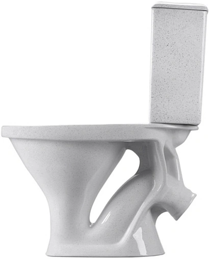 Унитаз-компакт Santeri Вест крап на белом 1.P201.8.S01.00B.F