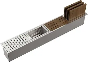 Встраиваемая сушка для посуды Omoikiri DRY-01-IN нержавеющая сталь 4999010 Встраиваемая сушка для посуды Omoikiri DRY-01-IN нержавеющая сталь 4999010, 1