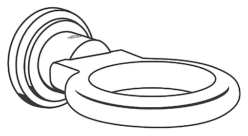 Мыльница Grohe Atrio хром