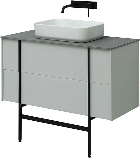 Тумба под умывальник подвесной Allen Brau Reality 100 папирус 1.32007.PWM