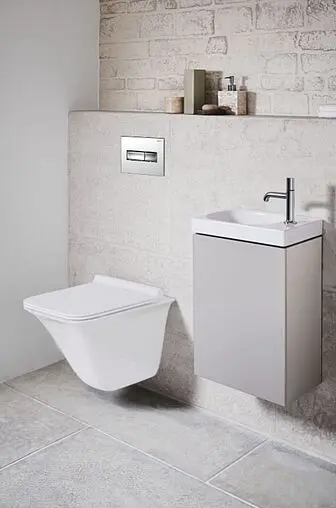 Клавиша смыва для унитаза Loranto Line 7322 хром глянцевый Клавиша смыва для унитаза Loranto Line 7322 хром глянцевый