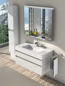 Шкаф Aquaton Ричмонд 30 L белый 1A145503RD01L, 5