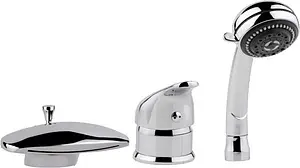 Смеситель на борт ванны на 3 отверстия Aquanet NERA GRAND NIAGARA хром 00158268 Смеситель на борт ванны на 3 отверстия Aquanet NERA GRAND NIAGARA хром 00158268, 1