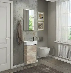 Зеркало Comforty Асти 40 дуб дымчатый 00-00001468CF Зеркало Comforty Асти 40 дуб дымчатый 00-00001468CF, 3