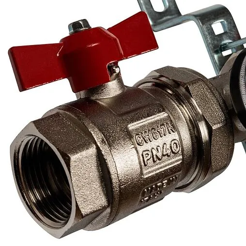 Группа коллекторная без расходомеров 10 отводов 1&quot;в/в x ¾&quot;ек Stout SMS 0912 000010