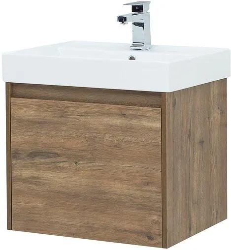 Тумба-умывальник Aquanet Nova Lite 60 дуб рустикальный 00249511+00242905