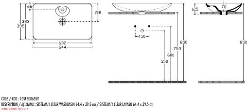 Раковина Allen Brau Fantasy 65 белый 4.11017.20