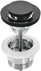 Выпуск автоматический для раковины Roca Aqua titanium black 75054009CN Выпуск автоматический для раковины Roca Aqua titanium black 75054009CN