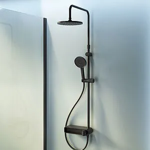 Душевая система со смесителем для душа Am.Pm X-Joy чёрный матовый F0785A622 Душевая система со смесителем для душа Am.Pm X-Joy чёрный матовый F0785A622, 3