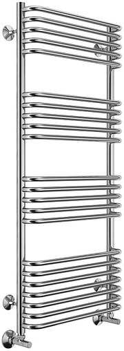 Полотенцесушитель водяной лесенка Terminus Стандарт П20 500х1000 полированная сталь 4670078529800
