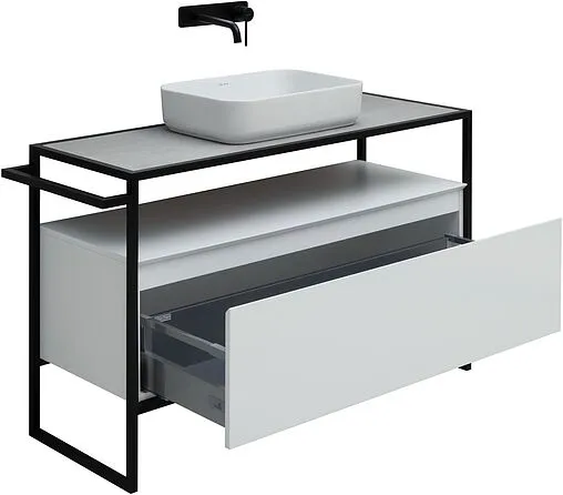 Тумба-умывальник напольная Allen Brau Priority 120 белый 1.31004.WM+