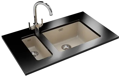 Мойка кухонная Franke Kubus KBG 110-50 графит 125.0023.806