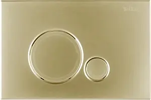 Клавиша смыва для унитаза BelBagno Sfera BB018-SR-ORO золото Клавиша смыва для унитаза BelBagno Sfera BB018-SR-ORO золото, 1