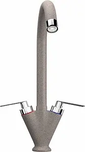 Смеситель для кухни Ulgran песочный U-011-302 Смеситель для кухни Ulgran песочный U-011-302, 1