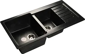 Мойка кухонная GranFest Practik P-980KL черный Мойка кухонная GranFest Practik P-980KL черный, 1