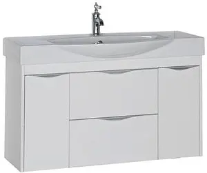 Тумба-умывальник Aquanet Франка 105 белый 00183055+00182330, 1