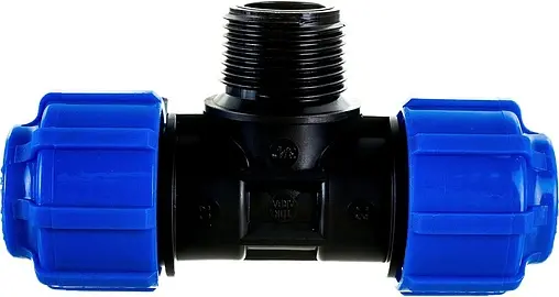 Тройник компрессионный переходной 20мм x ¾&quot;н x 20мм ТПК-Аква 51203420