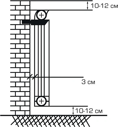 Радиатор алюминиевый 6 секций Stout Alpha 500 SRA-2310-050006