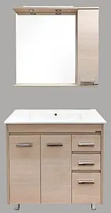 Тумба-умывальник напольная Comforty Марио 90 сосна лоредо 00004152033CF Тумба-умывальник напольная Comforty Марио 90 сосна лоредо 00004152033CF, 5